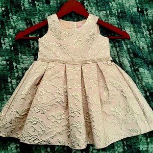 Toddler girls size 2T light pink dress